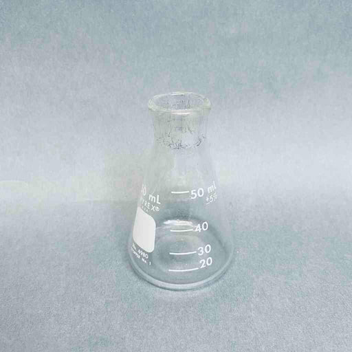 Corning Narrow Mouth 50 ml Flasks with Heavy Duty Rim - Set of 12 Flasks Lab Flasks Corning