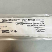 Corning Petri Dishes Vented with Lids 60 x 15 mm TC Treated 500 Dishes Petri Dishes/Culture Plates Corning