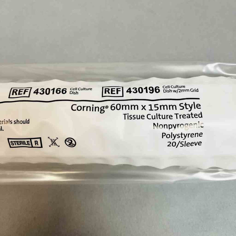 Corning Petri Dishes Vented with Lids 60 x 15 mm TC Treated 500 Dishes Petri Dishes/Culture Plates Corning