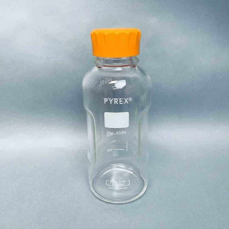 Corning Pyrex Bottle 500 ml with GL45 Cap Total of 16 Bottles Jars & Reagent Bottles Corning