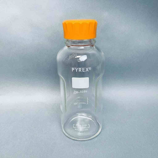 Corning Pyrex Bottle 500 ml with GL45 Cap Total of 16 Bottles Jars & Reagent Bottles Corning
