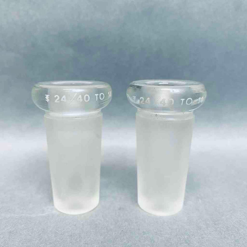 Corning Pyrex Bushing Style Reducing Adapter 24/40 to 14 Pack of 2 Adapters Glassware Adapters Corning