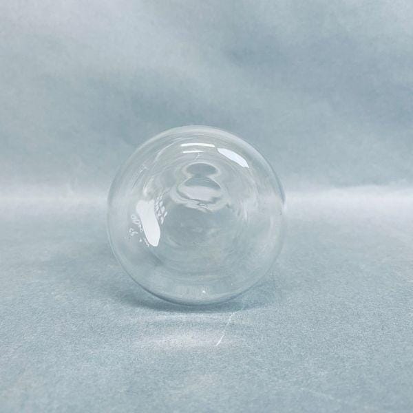 Corning PYREX Determination Flask Only 125 ml Lot of 2 Flasks Glassware Corning