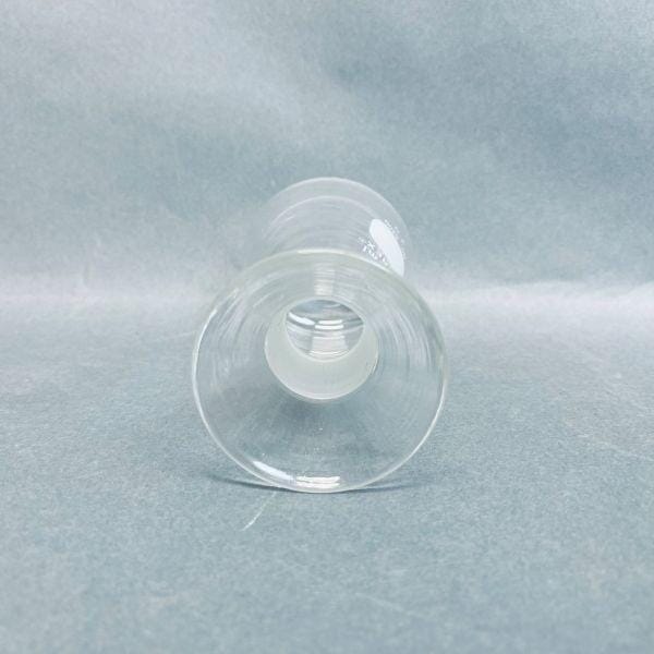 Corning PYREX Determination Flask Only 125 ml Lot of 2 Flasks Glassware Corning