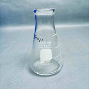 Corning PYREX Erlenmeyer Flask 125 ml Wide Mouth Heavy Duty Rim Lot of 10 Flasks Lab Flasks Corning