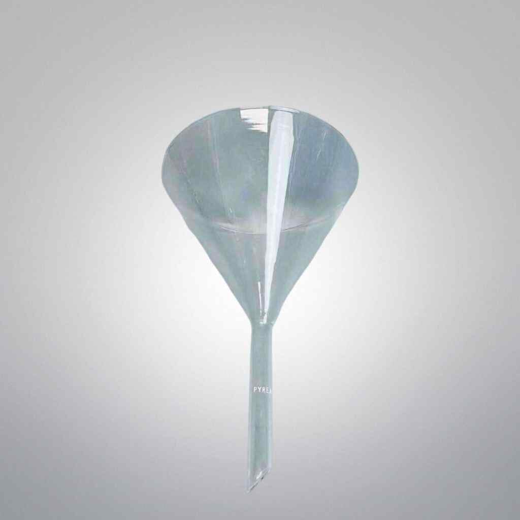 Funnel Crystal Pyrex Corning Pyrex Glass Funnel 60 Degree Angle 147 mm Diameter — Life ...