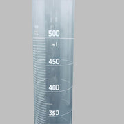 Corning Pyrex Graduated Cylinder 500 ml Single Scale Total of 2 Cylinders Glassware Corning