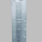 Corning Pyrex Graduated Cylinder 500 ml Single Scale Total of 2 Cylinders Glassware Corning