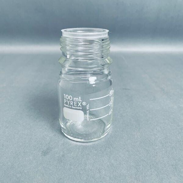 Corning Pyrex Media Storage Bottle 100 ml Total of 10 Bottles Jars & Reagent Bottles Corning
