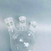 Corning Pyrex Pear Shaped Boiling Flask 500 ml 3 Neck with 24/40 Joints Jointed Glassware Corning