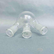 Corning Pyrex Pear Shaped Boiling Flask 500 ml 3 Neck with 24/40 Joints Jointed Glassware Corning