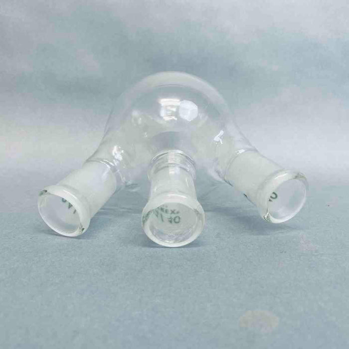 Corning Pyrex Pear Shaped Boiling Flask 500 ml 3 Neck with 24/40 Joints Jointed Glassware Corning