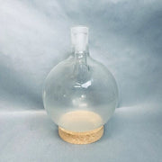 Corning Pyrex Round Bottom Flask Vertical 3 Neck Heavy Wall 5L CN 45/50 SN 24/40 Glassware Corning