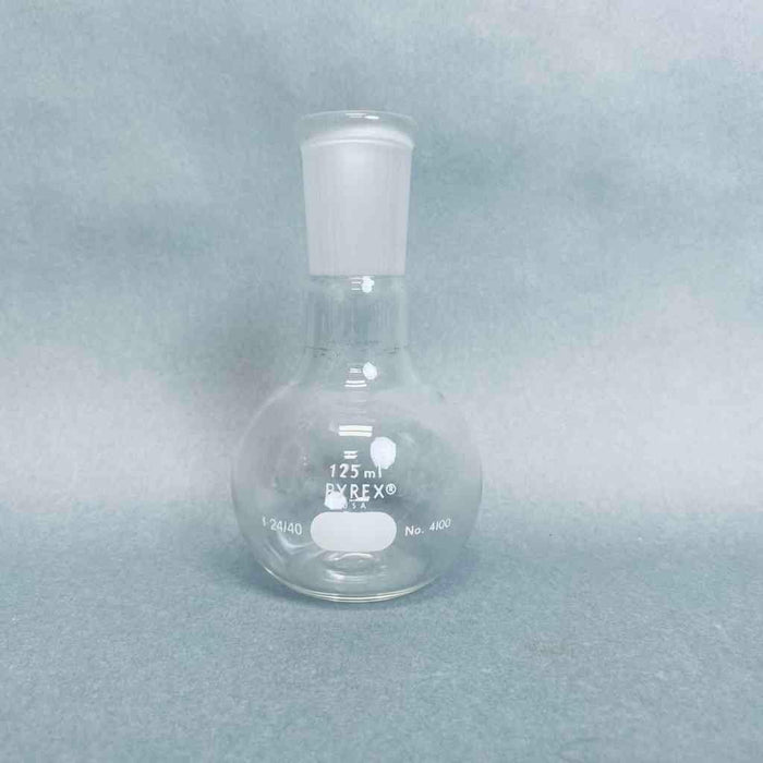 Corning Pyrex Short Neck Boiling Flask 24/40 Flat Bottom Lot of 6 Flask Glassware Corning