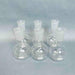 Corning Pyrex Short Neck Boiling Flask 24/40 Flat Bottom Lot of 6 Flask Glassware Corning