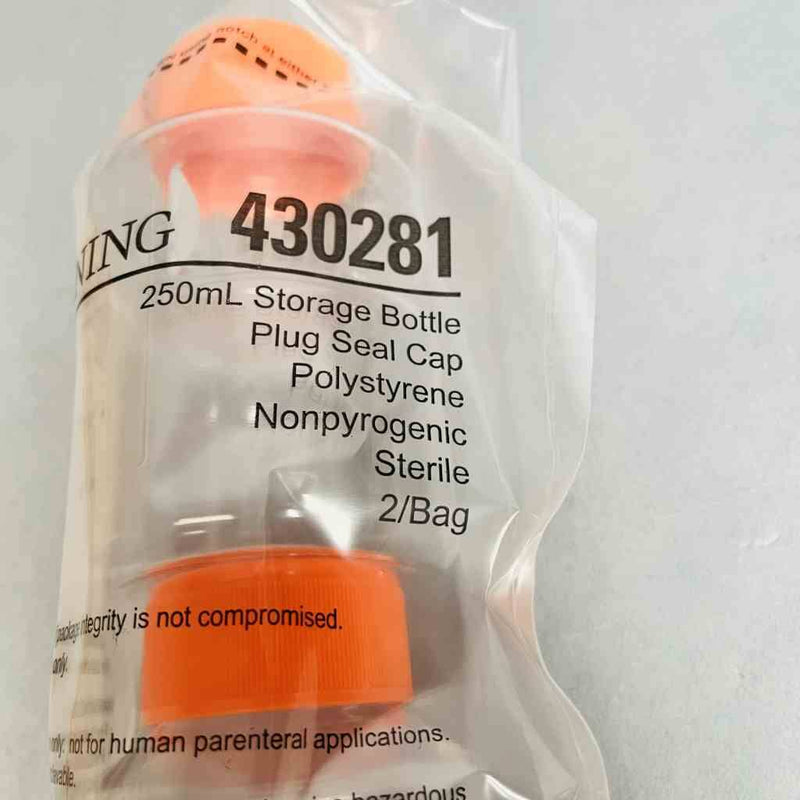 Corning Storage Bottle 250 ml Easy Grip Sterile Case of 24 Bottles Jars & Reagent Bottles Corning