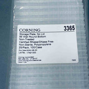 Corning Storage Microplate 96 Well Sealed Total of 100 Plates Microplates Corning