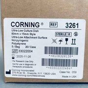 Corning Ultra-Low Culture Dish 60 x 15 mm Polystyrene Case of 20 Dishes Petri Dishes/Culture Plates Corning