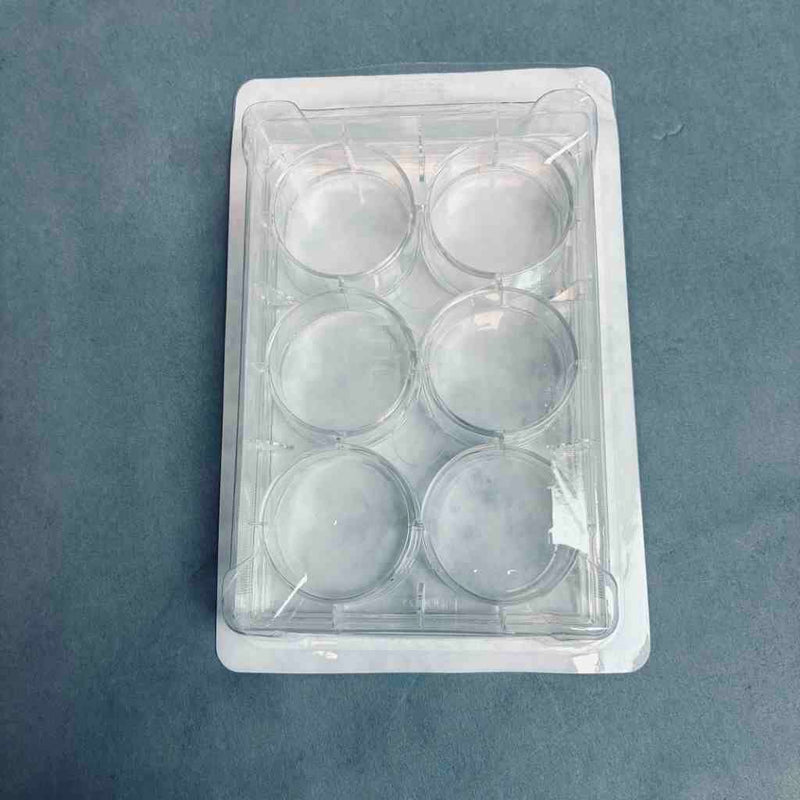 Costar Culture Microplate with Lid 6 Well Indiv Sealed Lot of 44 Plates Petri Dishes/Culture Plates VWR