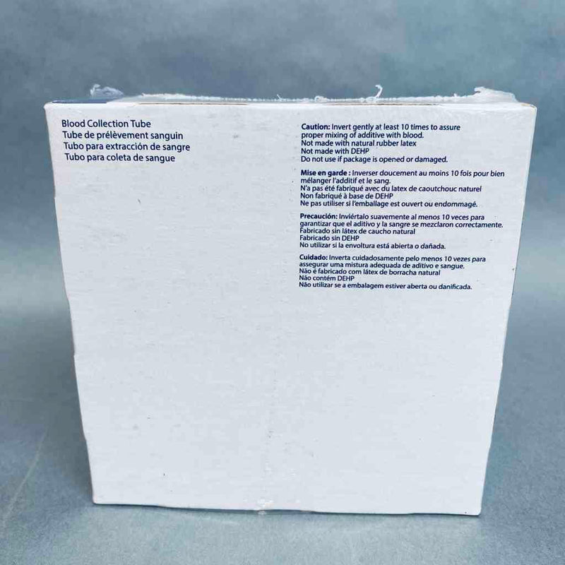 Covidien Monoject Blood Collection Tube 2 ml 10.25 mm x 50 mm 5 Packs of 100 Tubes Each Blood Collection Tubes Covidien