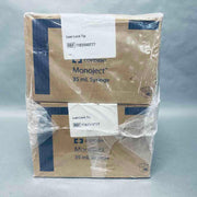 Covidien Monoject Luer-Lock Syringe 35 ml Case of 160 Syringes Luer Covidien