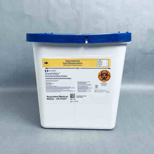 Covidien Sharps Waste Container 2 Gallon with Lid Case of 20 Containers Sharps Containers Covidien