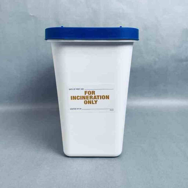 Covidien Sharps Waste Container 2 Gallon with Lid Case of 20 Containers Sharps Containers Covidien