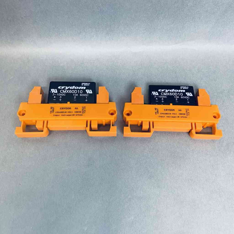 Crydom Solid State Photo-Coupled Relay PCB 10 A 1-60V DC Lot of 2 Relays Life Sciences Trading