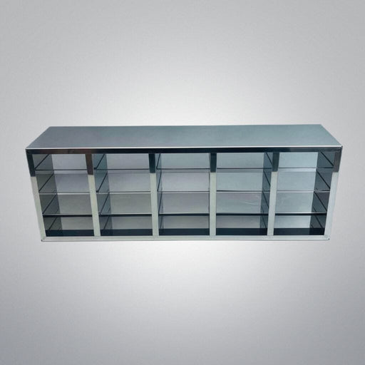 Crystal Technology 20-Place Freezer Rack 5 x 4 Configuration Case of 4 Racks Lab Freezers & Refrigerators Crystal Technology