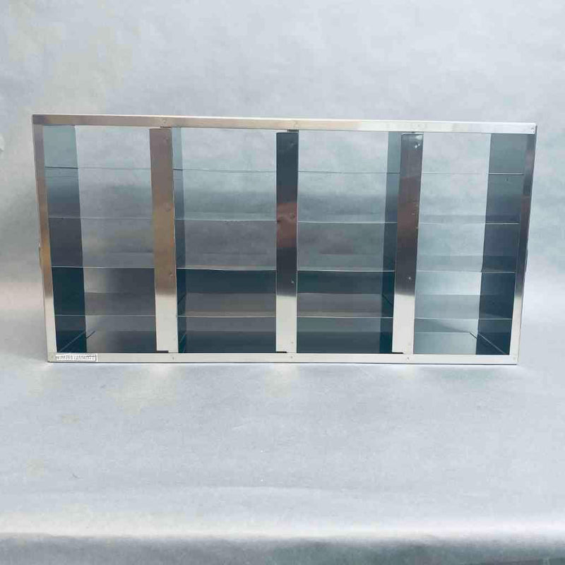 Crystal Technology 20-Place Freezer Rack for Standard 2 in. Boxes 4 Long x 5 High Configuration Lab Freezers & Refrigerators Crystal Technology