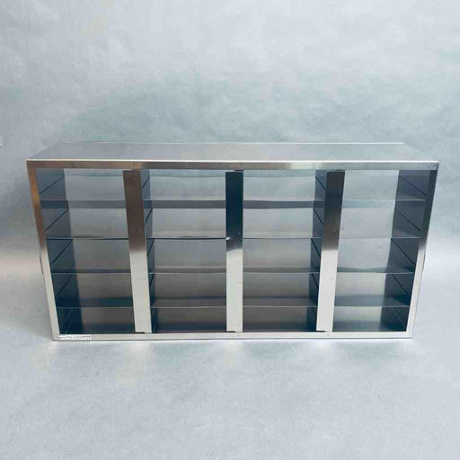 Crystal Technology 20-Place Freezer Rack for Standard 2 in. Boxes 4 Long x 5 High Configuration Lab Freezers & Refrigerators Crystal Technology