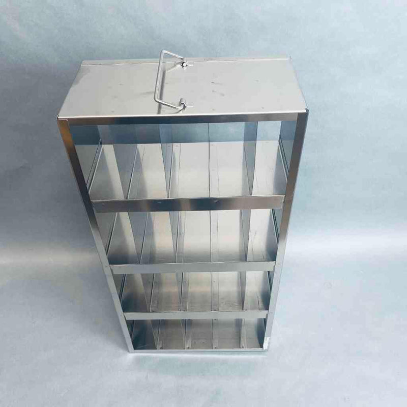 Crystal Technology 20-Place Freezer Rack for Standard 2 in. Boxes 4 Long x 5 High Configuration Lab Freezers & Refrigerators Crystal Technology