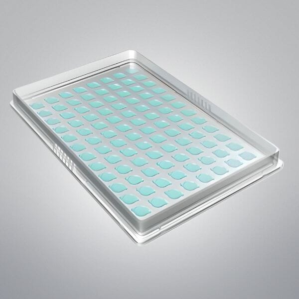 Curiox Laminar Wash Microplate with Lid 96 Well Total of 10 Plates Lab Consumables::Storage and Culture Plates Curiox