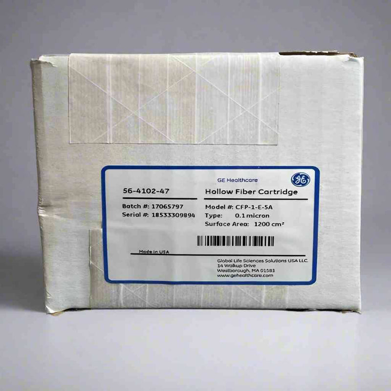 Cytiva GE Hollow Fiber Filter Tangential Flow Cartridge 0.1um 1200cm2 Filters Cytiva