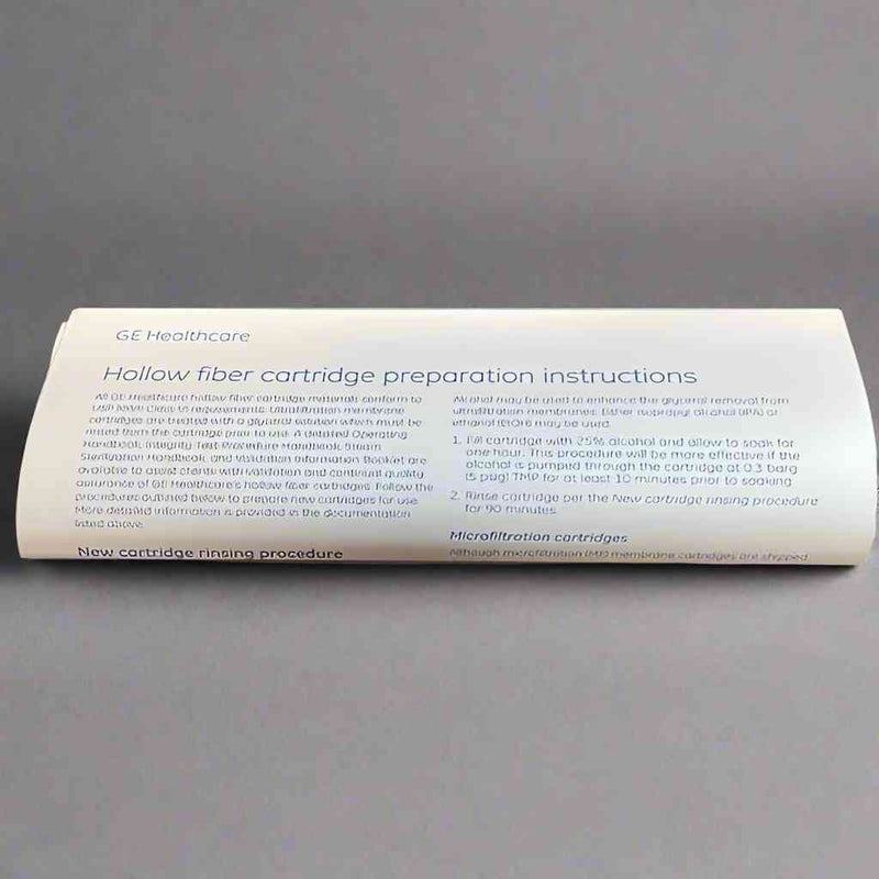 Cytiva GE Hollow Fiber Filter Tangential Flow Cartridge 0.1um 1200cm2 Filters Cytiva