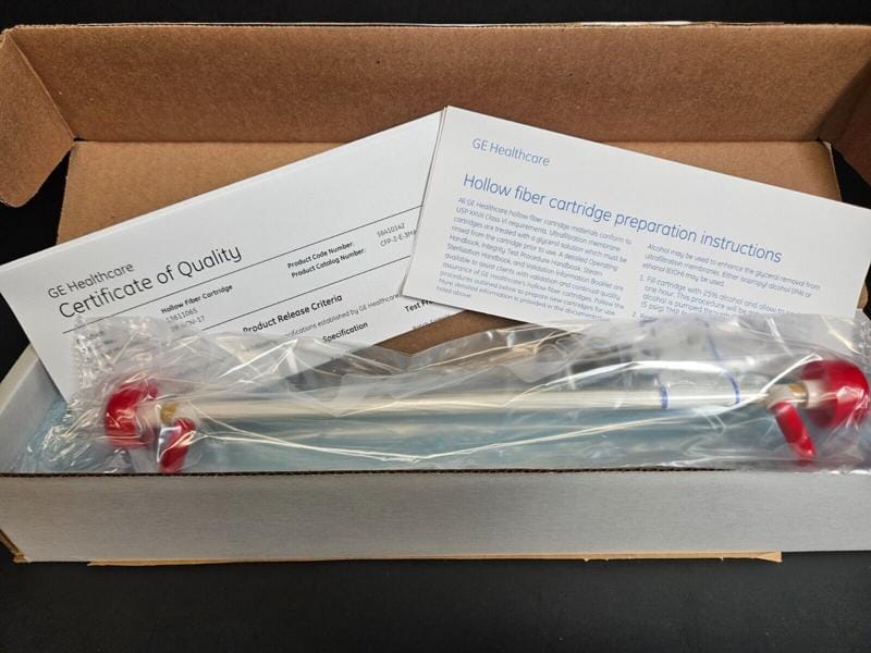 Cytiva GE Hollow Fiber Filter Cartridge Tangential Flow — Life