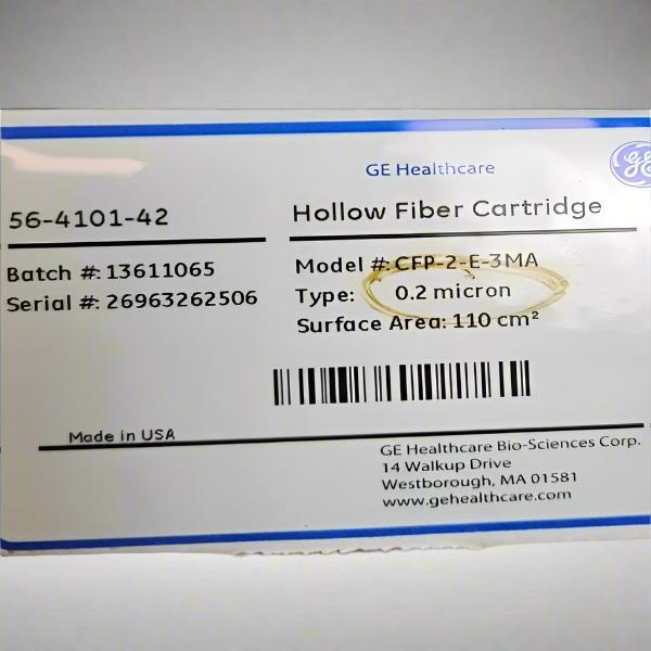 Cytiva GE Hollow Fiber Filter Cartridge Tangential Flow — Life