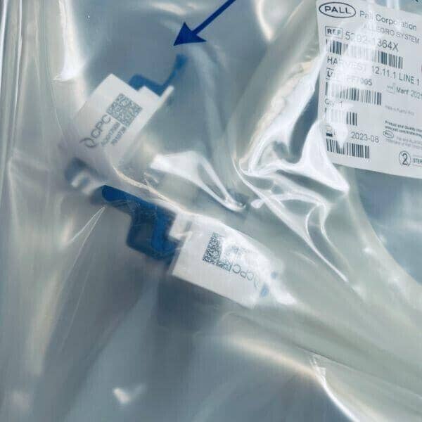 Cytiva Pall Allegro System Harvest Line 1 with Kleenpak Presto Connectors Bioreactors & Fermenters Cytiva