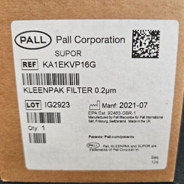 Cytiva Pall Kleenpak Filter Capsule Supor EKV Membrane 0.2 um 2 Filter Capsules Filters Pall