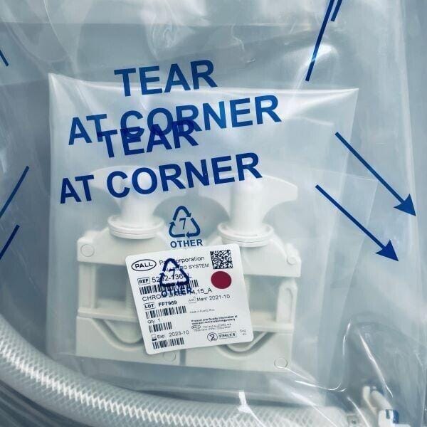 Cytiva Pall ReadyCircuit Jumper Y Manifold AdvantaPure Silicone Bioreactors & Fermenters Cytiva