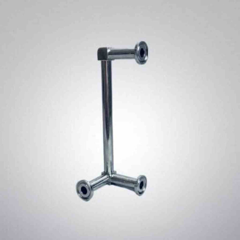 Cytiva T-Junction Sanitary Tee 1/2 in. Tri Clamp 7 in. Length for Chromatography Chromatography Systems Cytiva