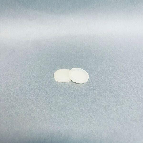 Cytiva Tri-Clamp Blank-Off Cap 25 mm Polysulfone Lot of 4 Caps Sanitary Fittings Cytiva