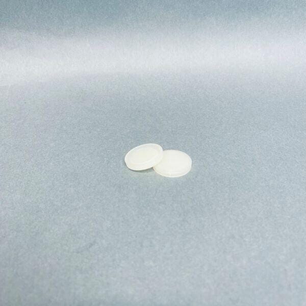 Cytiva Tri-Clamp Blank-Off Cap 25 mm Polysulfone Lot of 4 Caps Sanitary Fittings Cytiva