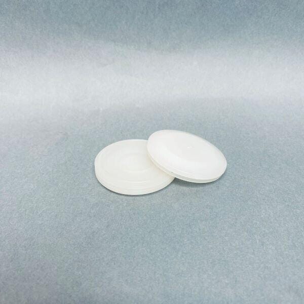 Cytiva Tri-Clamp Blank-Off Cap 50 mm Polysulfone Lot of 4 Sanitary Fittings Cytiva