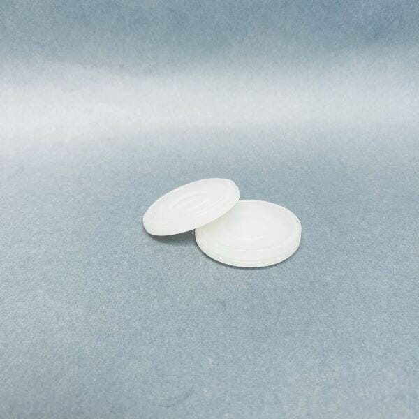 Cytiva Tri-Clamp Blank-Off Cap 50 mm Polysulfone Lot of 4 Sanitary Fittings Cytiva