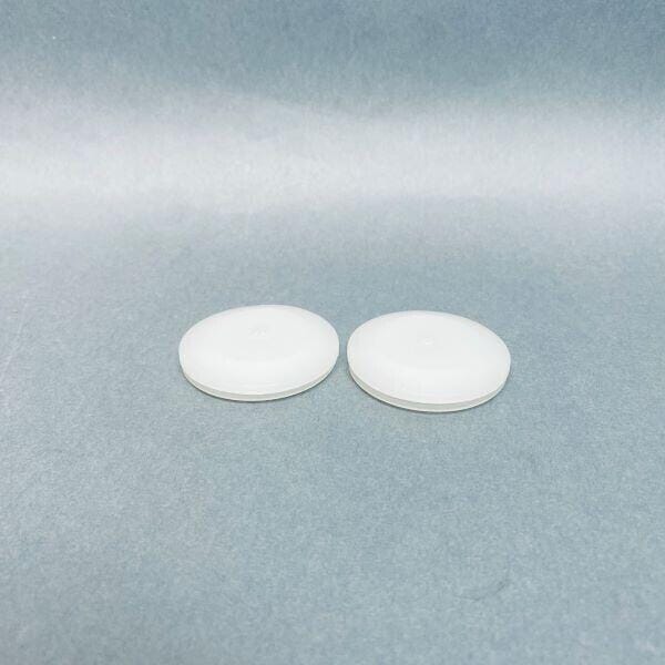 Cytiva Tri-Clamp Blank-Off Cap 50 mm Polysulfone Lot of 4 Sanitary Fittings Cytiva