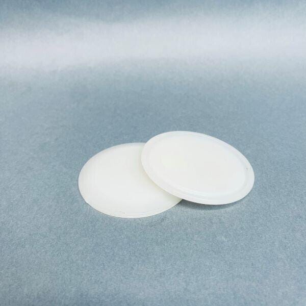 Cytiva Tri-Clamp Blank-Off Cap 64 mm Polyvinylidene Difluoride Lot of 4 Caps Sanitary Fittings Cytiva