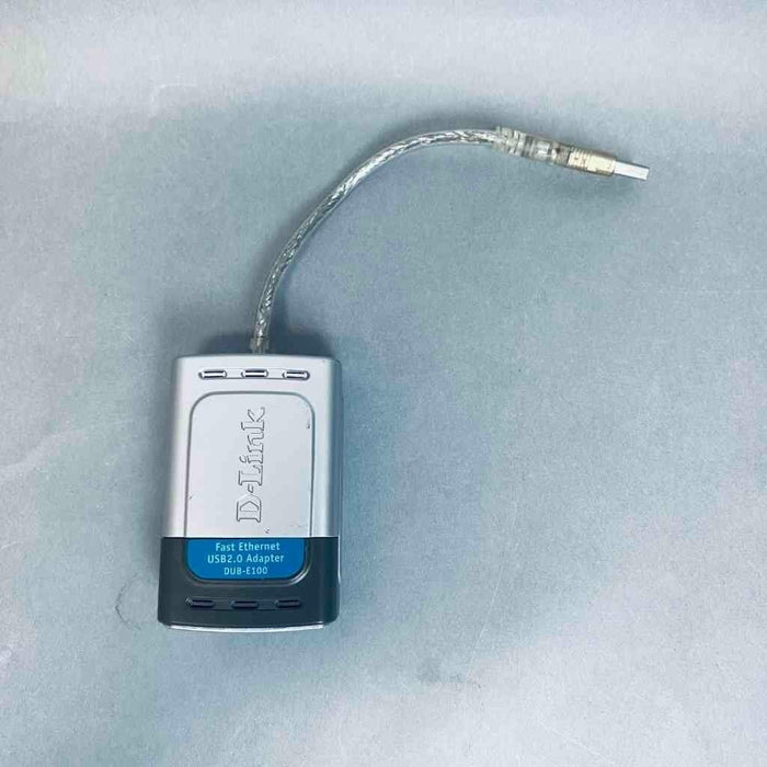 D-Link High-Speed Ethernet Adapter USB 2.0 to Ethernet Compression Fittings D-Link