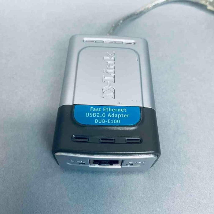 D-Link High-Speed Ethernet Adapter USB 2.0 to Ethernet Compression Fittings D-Link