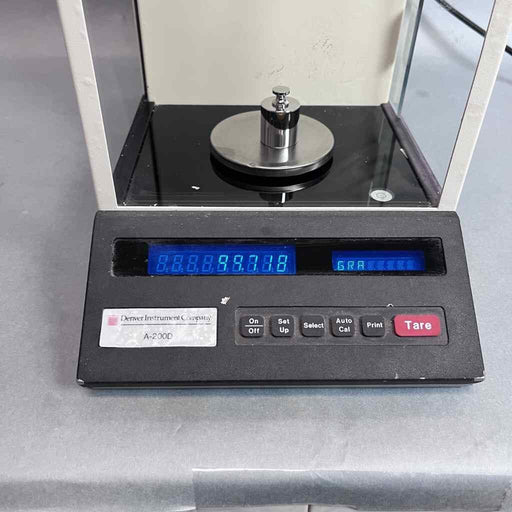 Denver Instrument Top Loading Balance with Draft Shield 200g Lab Scales & Beam Balances VWR